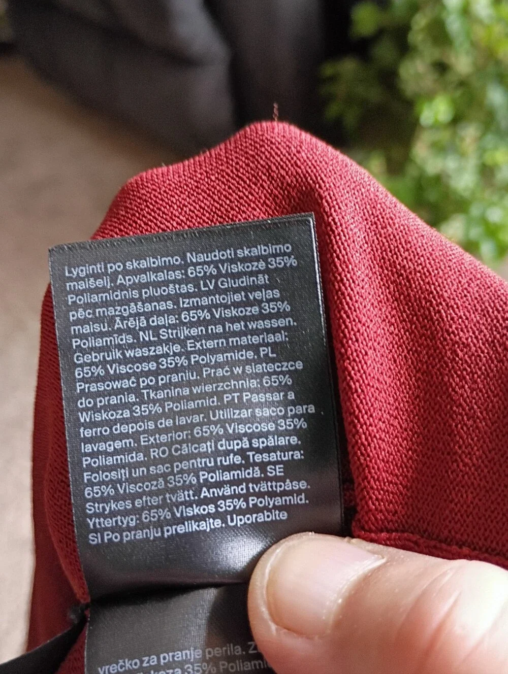 COS Sleeveless Burgundy Maxi Skirt - Women